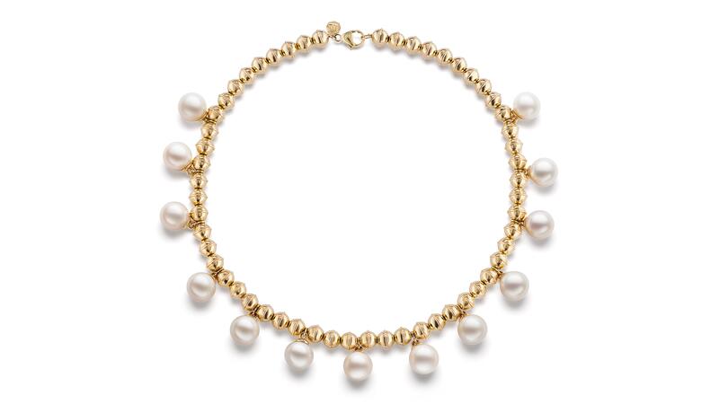 Marlo Laz pearl collar