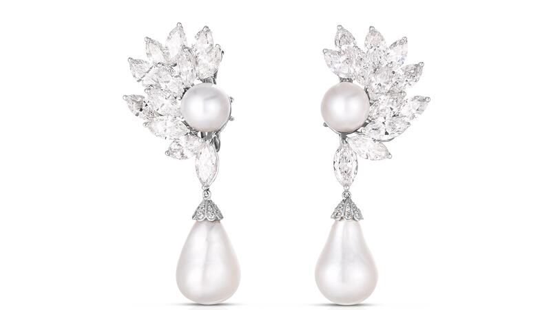Cicada Jewelry natural pearl earrings