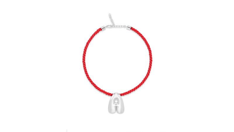 Alison Lou Red Cloud Necklace
