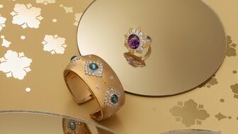 A selection of high jewelry from Richemont-owned brand Buccellati. Richemont’s strong third-quarter performance was bolstered by jewelry sales. Buccellati high jewelry collection