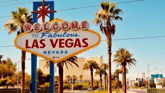 The Sphere, a bougie cocktail lounge, and a new mini golf course are among the new ways to enjoy Las Vegas outside of the convention center. Famous Welcome to Las Vegas sign