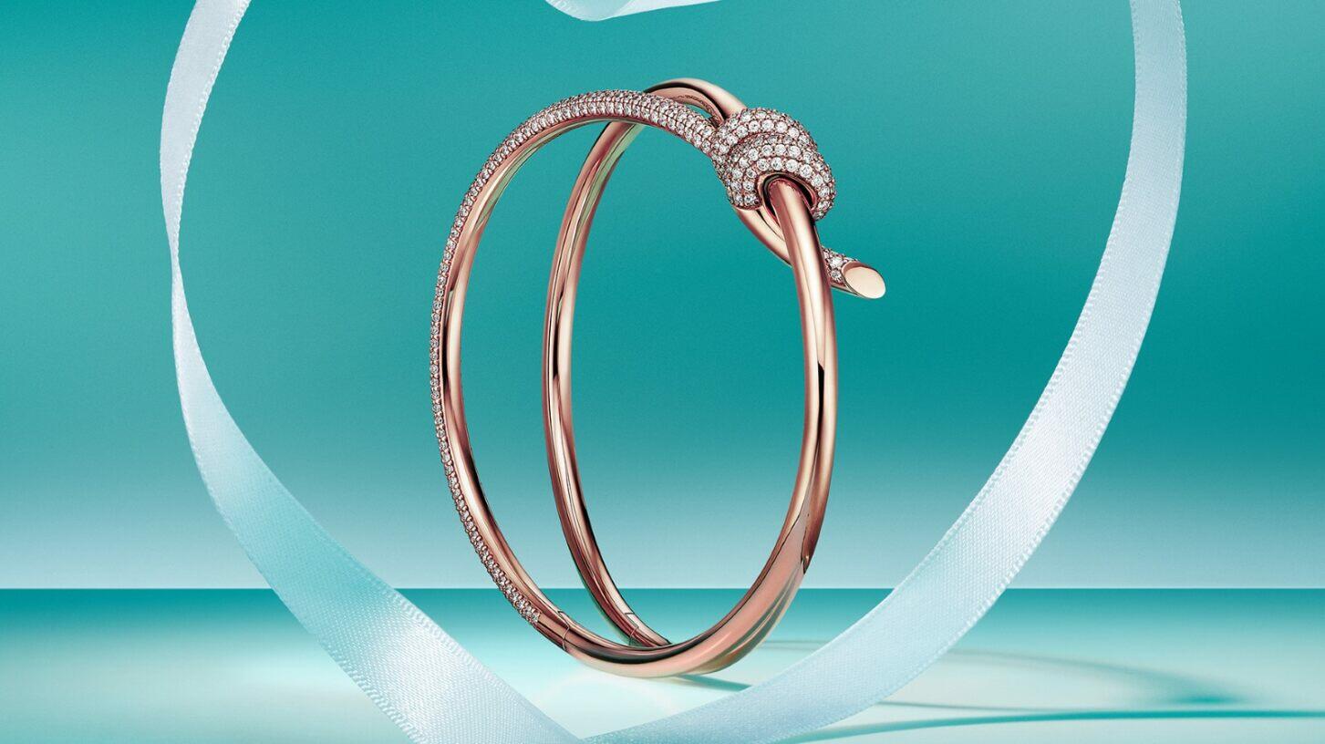 A visual from LVMH-owned Tiffany & Co.’s new “With Love, Since 1837” campaign. LVMH posted a 5 percent drop in reported revenue in its watches and jewelry category. Visual from Tiffany & Co.’s With Love Since 1837 campaign