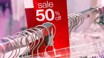 The Conference Board’s consumer confidence index dropped to 106.1 in August from 114 in July. Shopping bags