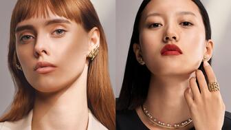 Hearts On Fire’s new rebrand comes along with the announcement of its new signature “Barre” collection, styled in its “Light, Unleashed” campaign seen above. Models wearing the Hearts On Fire Barre collection