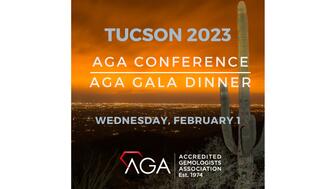 The Accredited Gemologists Association has made tickets available for its annual Tucson Gemological Conference and Gala. 20221128_AGA-Tucson.jpg
