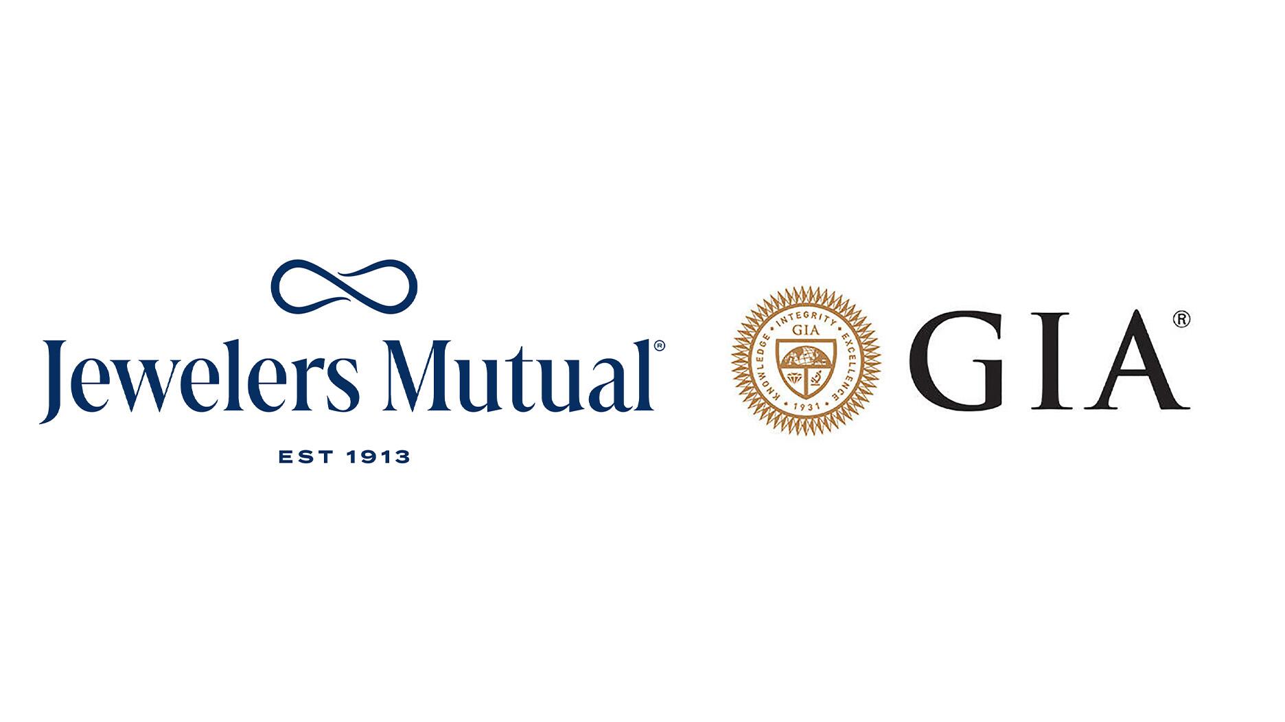 The winner of the inaugural scholarship will be awarded $10,000. Jewelers Mutual and Gemological Institute of America Logos