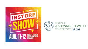CRJC attendees will have access to the Instore Show’s show floor, education programs, and evening networking events. Instore and Chicago Responsible Jewelry Conference Logos
