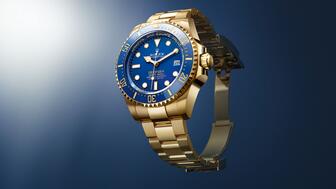 Rolex debuted the first 18-karat gold version of its deep-sea divers’ watch, the Oyster Perpetual Deepsea, at Watches & Wonders Geneva. It was one of 12 introductions from the brand. (©Rolex/JVA Studios) Rolex Oyster Perpetual Deepsea in 18-karat yellow gold