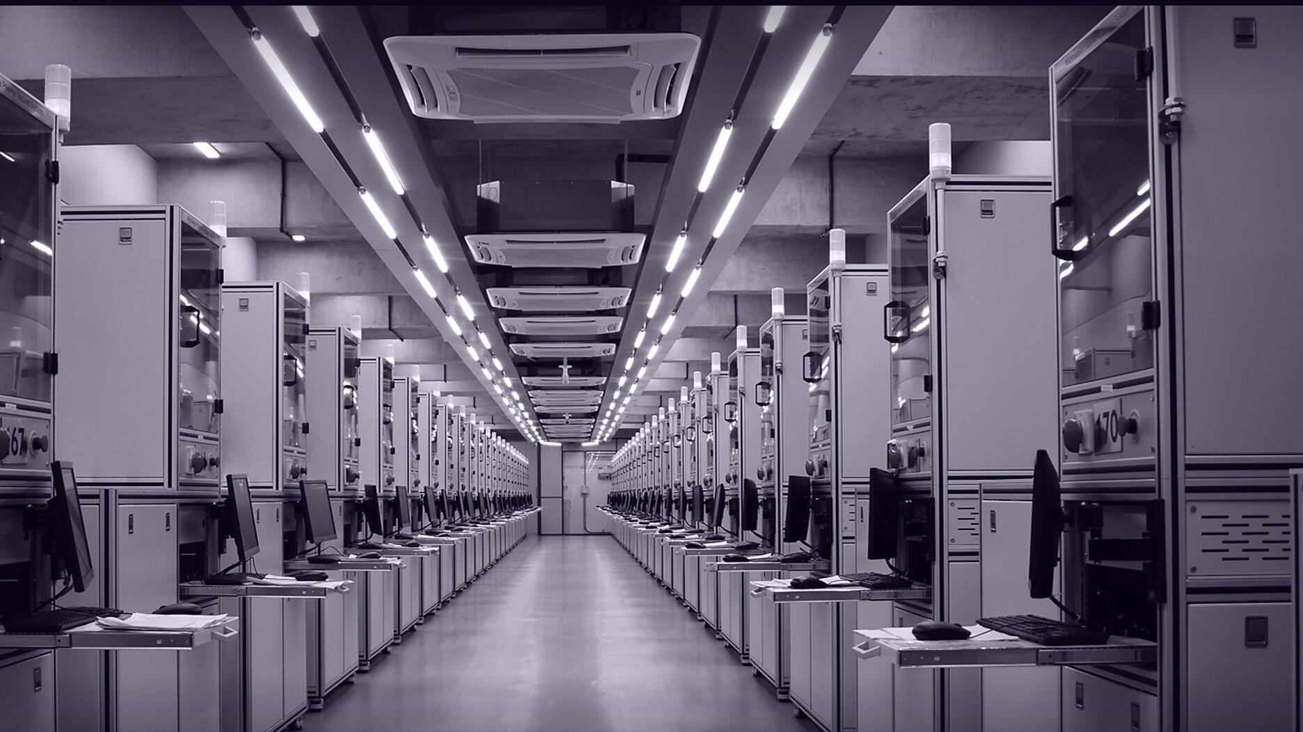 Rows of chemical vapor deposition reactors used to grow diamonds. The lab-grown diamond industry is growing in India despite the steep decline in prices for the man-made stones. Chemical vapor deposition reactors