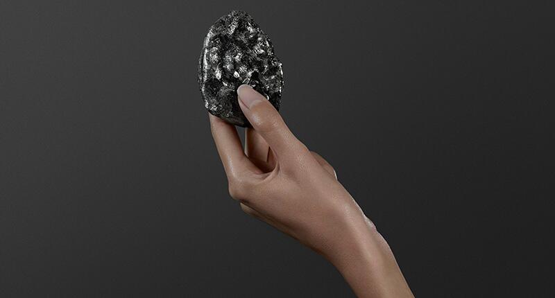 Louis Vuitton, diamond miner Lucara and Antwerp-based manufacturer HB Company have entered into a collaboration to cut, polish and create a jewelry collection from this rough diamond, the 1,758-carat Sewelô. (Photo credit: Louis Vuitton) 20200117_Sewelo_Louis_Vuitton.jpg