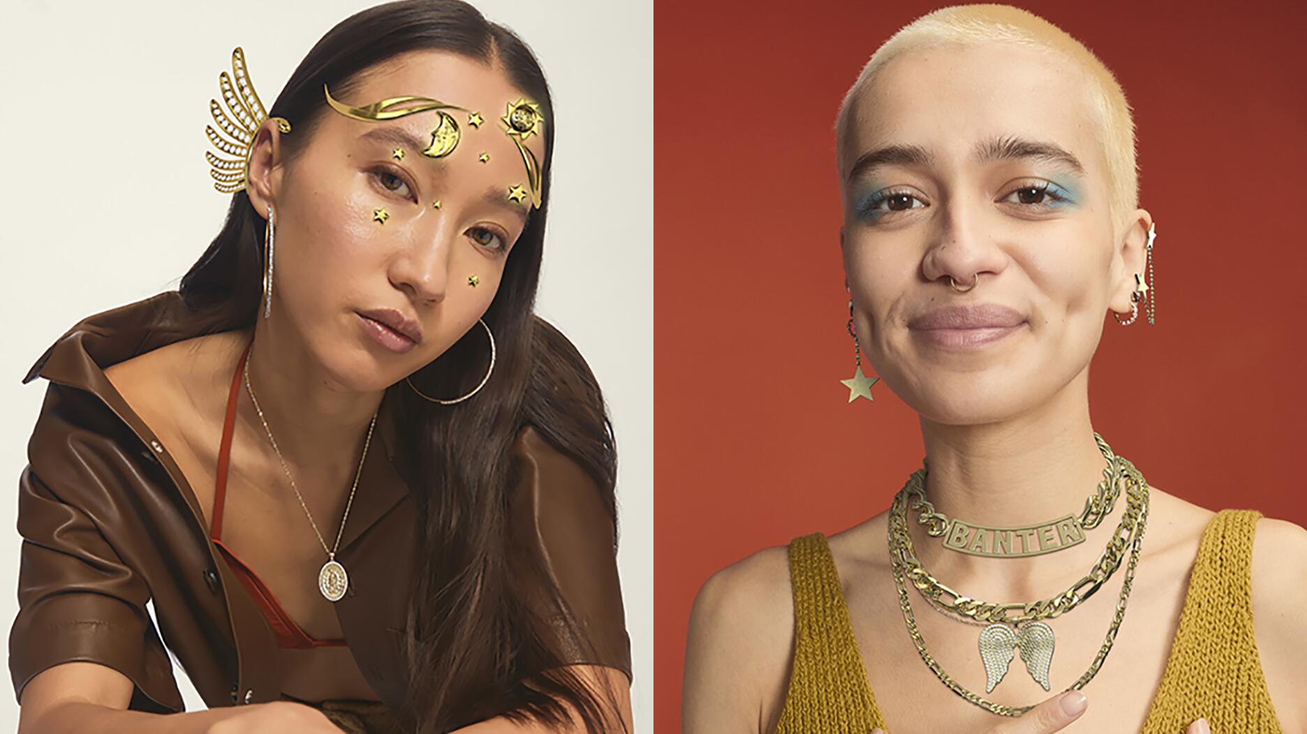 Banter by Piercing Pagoda is the first Signet Jewelers-owned brand to test the metaverse waters, launching a six-piece jewelry collection on DressX that’s available in both physical and digital form. 20220919_Banter DressX.jpg
