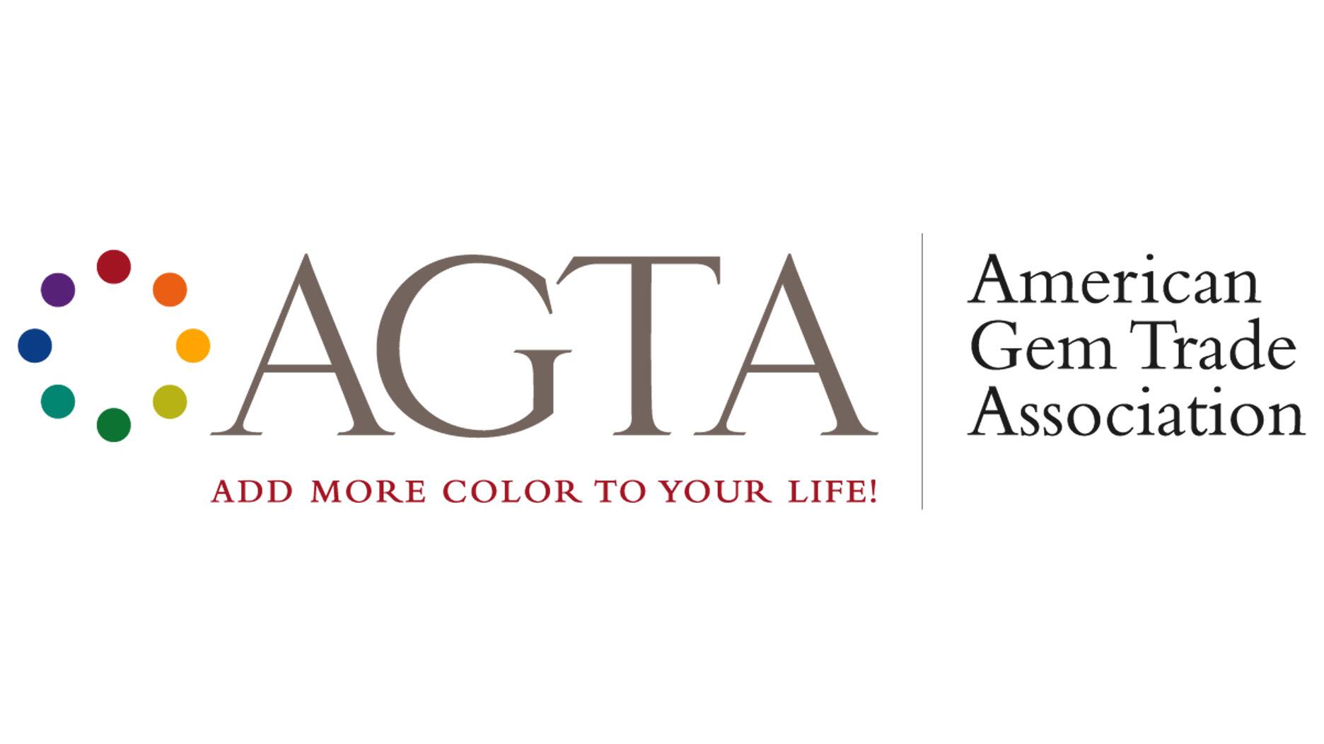 On Wednesday, AGTA announced a new rule banning the display of loose gemstones or jewelry “comprising non-natural gemstones, ones that are man-made, synthetic, or lab grown,” at all of its shows, beginning with GemFair Tucson 2025. AGTA logo