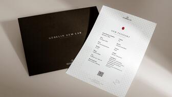 Gübelin’s new Gem Passport lists key gemstone features and is powered by Gemtelligence, an AI-based gemstone analyzation tool the lab launched in 2023. Gübelin Gem passport