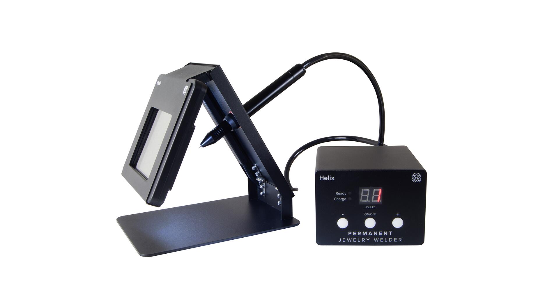 GemOro said its new Helix Permanent Jewelry Welder is easy to use and cost-effective. Helix Permanent Jewelry Welder