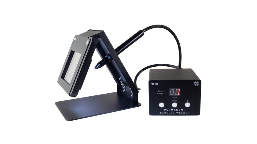 GemOro said its new Helix Permanent Jewelry Welder is easy to use and cost-effective. Helix Permanent Jewelry Welder