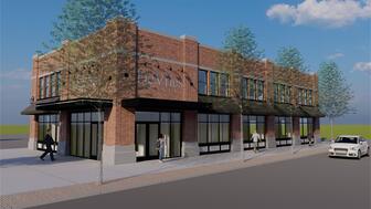 The Grand Rapids’ jeweler is moving down the street to 433 Leonard Street NW. Seen here is a rendering of the new space. DeVries’ New Storefront Rendering