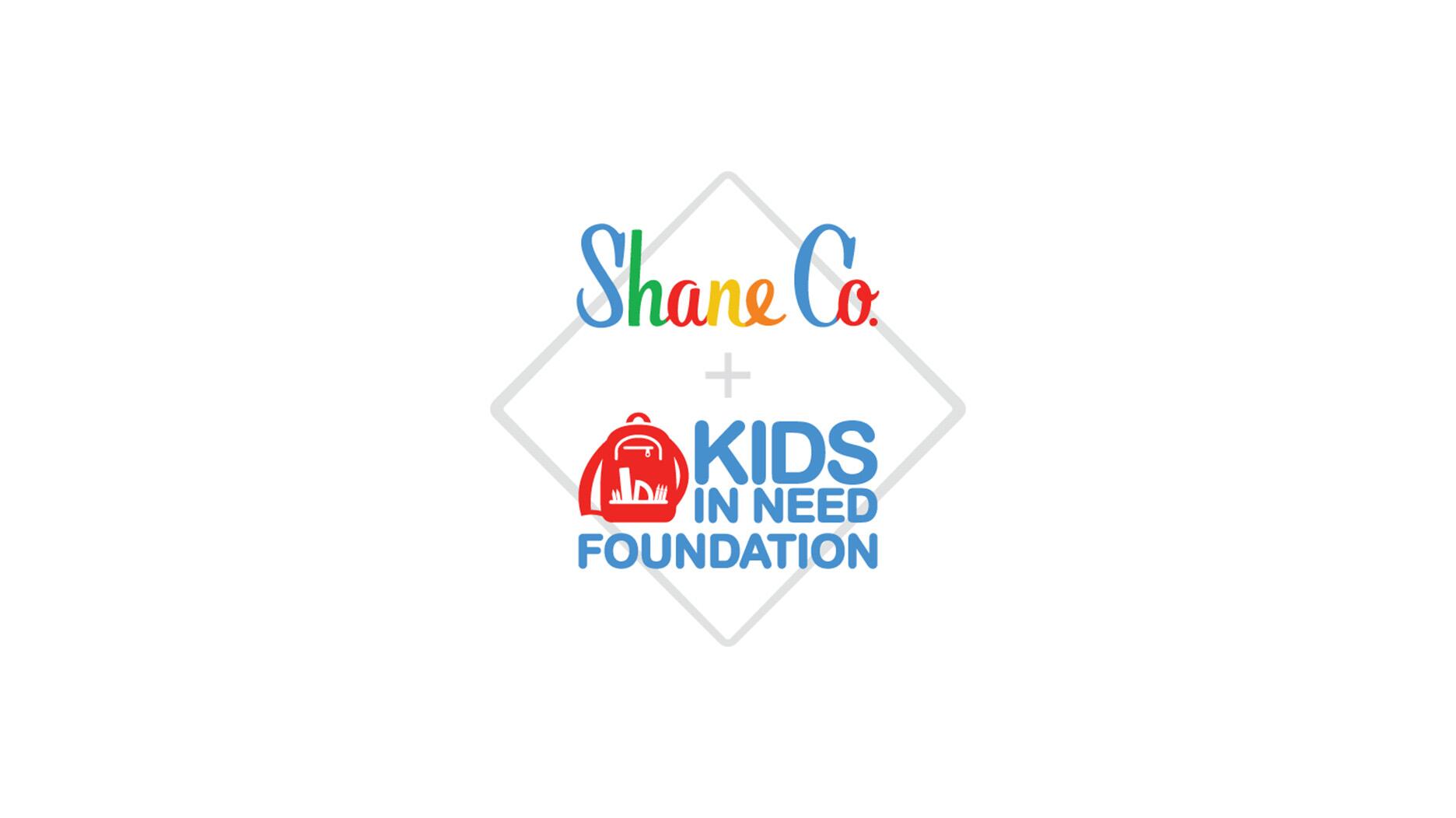 Volunteers and Shane Co.’s corporate team from all 22 locations of the family-owned jewelry chain have begun packing backpacks with school supplies for teachers to distribute to their students this school year. Shane Co. and the Kids in Need foundation logo