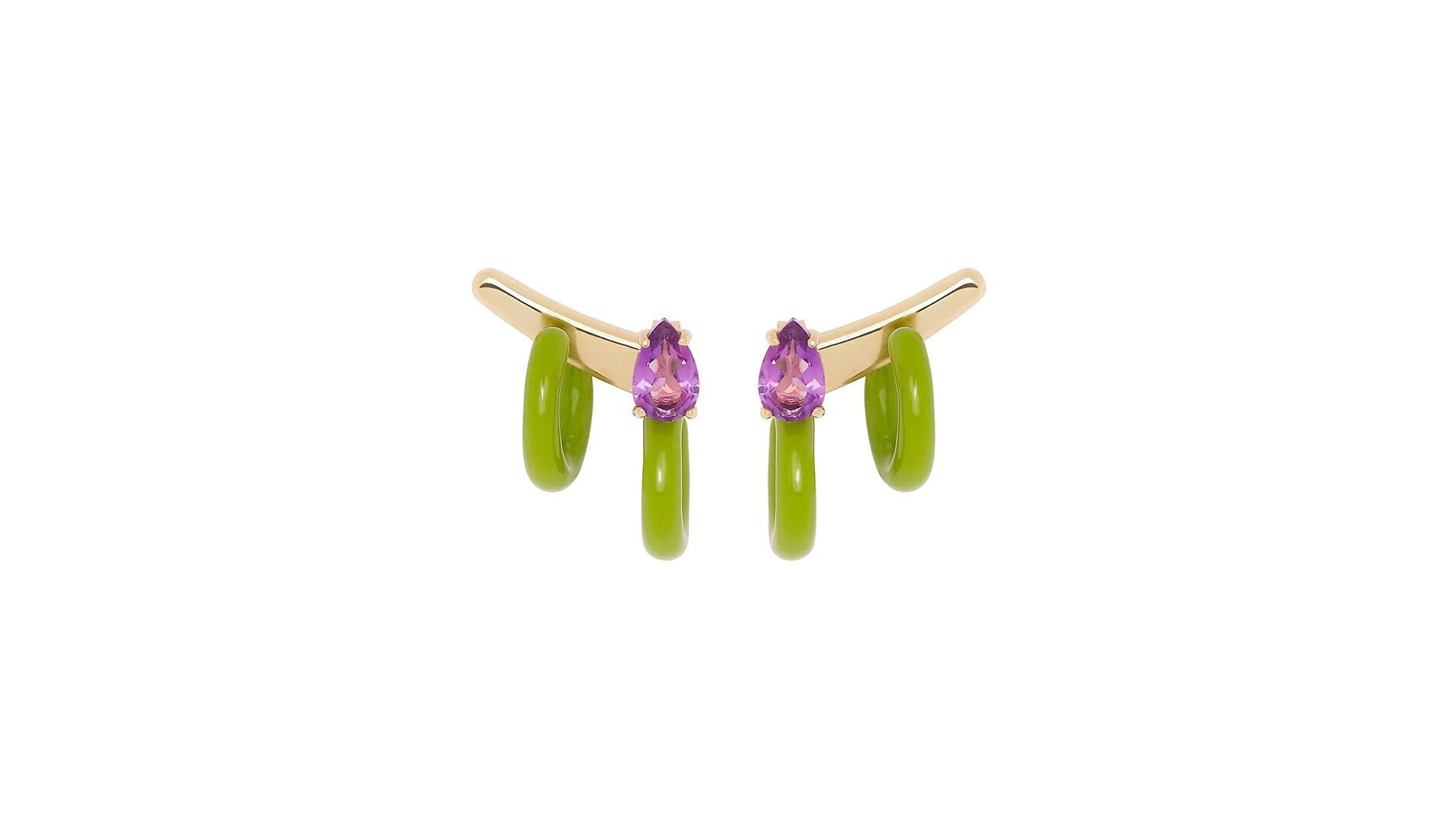 Bea Bongiasca’s Double Loop Earrings