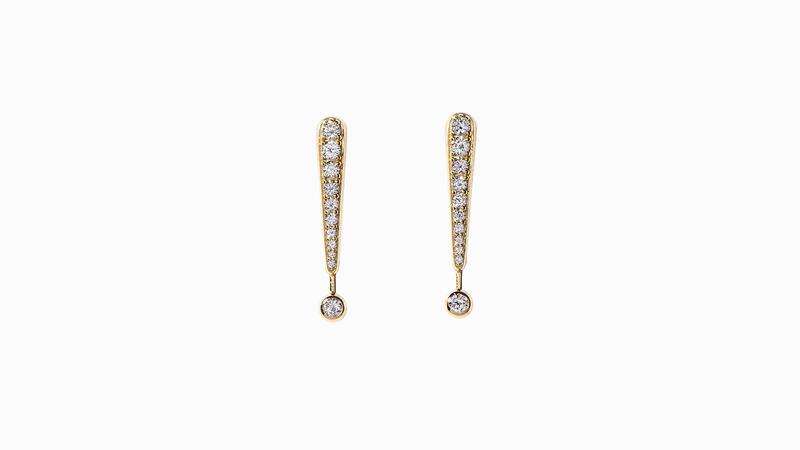 Maria Kotsoni Exclamation Mark Earrings